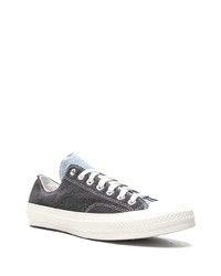 Sneakers basse di jeans blu scuro di Converse