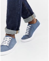 Sneakers basse di jeans blu di ASOS DESIGN