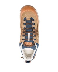 Sneakers basse di jeans terracotta di Polo Ralph Lauren