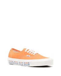 Sneakers basse di tela arancioni di Vans