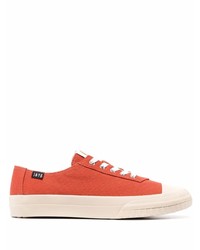 Sneakers basse di tela arancioni di Camper