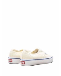 Sneakers basse di tela bianche di Vans
