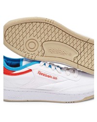 Sneakers basse di tela bianche di Reebok