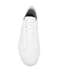 Sneakers basse di tela bianche di Y-3