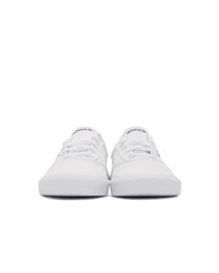 Sneakers basse di tela bianche di adidas Originals