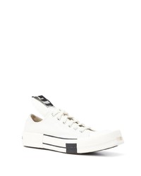 Sneakers basse di tela bianche di Converse