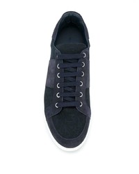 Sneakers basse di tela blu scuro di Etro