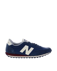 Sneakers basse di tela blu scuro di New Balance