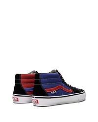 Sneakers basse di tela blu scuro di Vans