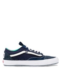 Sneakers basse di tela blu scuro di Vans
