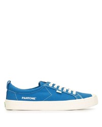 Sneakers basse di tela blu di Cariuma