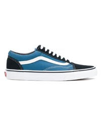 Sneakers basse di tela blu di Vans