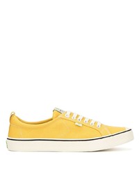 Sneakers basse di tela gialle di Cariuma
