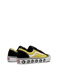 Sneakers basse di tela gialle di Vans