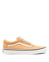 Sneakers basse di tela gialle di Vans