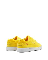 Sneakers basse di tela gialle di Nike