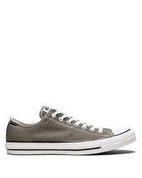 Sneakers basse di tela grigie di Converse