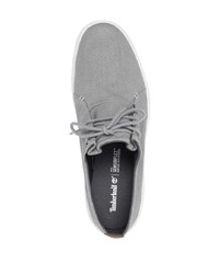 Sneakers basse di tela grigie di Timberland