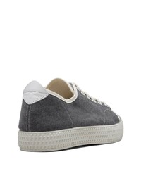 Sneakers basse di tela grigio scuro di Car Shoe
