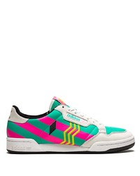 Sneakers basse di tela multicolori di adidas