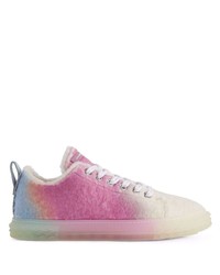 Sneakers basse di tela multicolori di Giuseppe Zanotti