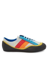 Sneakers basse di tela multicolori di JW Anderson