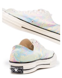 Sneakers basse di tela multicolori di Converse