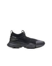 Sneakers basse di tela nere di Bruno Bordese
