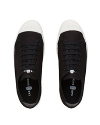 Sneakers basse di tela nere di Car Shoe