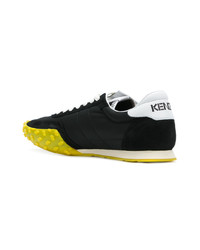 Sneakers basse di tela nere di Kenzo