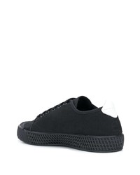 Sneakers basse di tela nere di Car Shoe
