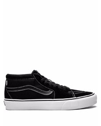 Sneakers basse di tela nere di Vans