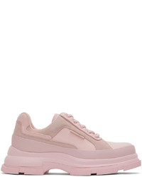 Sneakers basse di tela rosa di Both