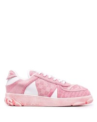 Sneakers basse di tela rosa di Gcds