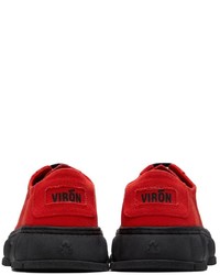 Sneakers basse di tela rosse di Viron