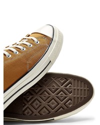 Sneakers basse di tela terracotta di Converse