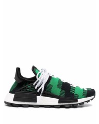 Sneakers basse di tela verde scuro di adidas