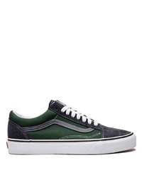 Sneakers basse di tela verde scuro di Vans