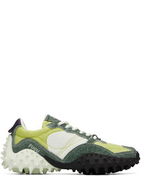 Sneakers basse di tela verdi di Eytys