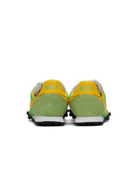 Sneakers basse di tela verdi di Nike