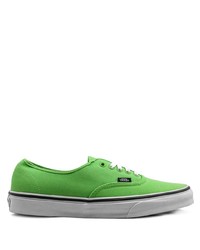 Sneakers basse di tela verdi di Vans