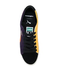 Sneakers basse di tela viola di Puma