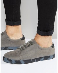 Sneakers basse grigie di Asos