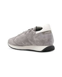 Sneakers basse grigie di Philippe Model