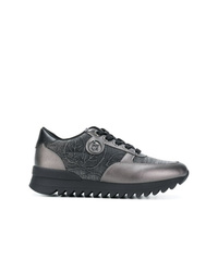Sneakers basse grigio scuro di Armani Jeans