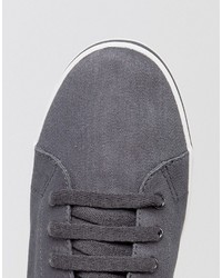 Sneakers basse grigio scuro di Fred Perry