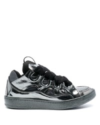 Sneakers basse grigio scuro di Lanvin