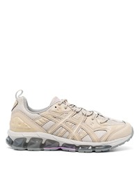 Sneakers basse in pelle beige di Asics