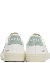 Sneakers basse in pelle beige di Veja