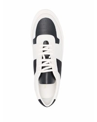Sneakers basse in pelle bianche e nere di Common Projects